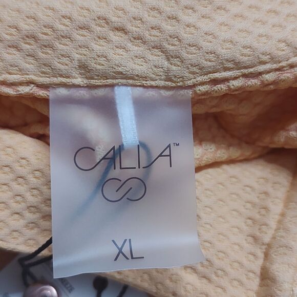 CALIA Women's Golf Honeycomb Mesh 1/2 Zip Sleeveless Polo  Sz XL NWT - Picture 9 of 9